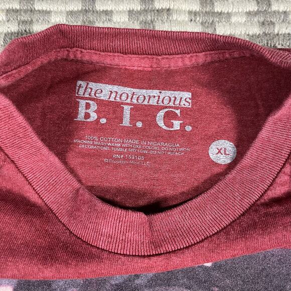 Urban Outfitters Notorious BIG Photo Tee T Shirt Mens Sz XL New - Picture 4 of 4